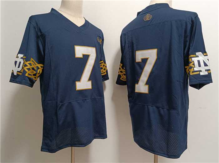 Men's Notre Dame Fighting Irish #7 Audric Estime Navy Limited Stitched Jersey,We sell and wholesale Men's Notre Dame Fighting Irish #7 Audric Estime Navy Limited Stitched Jersey on line form chian!